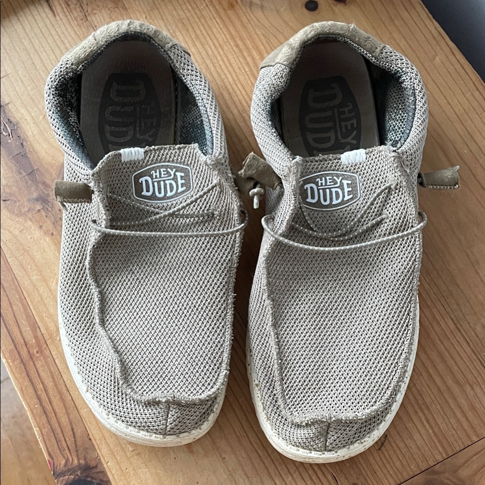 Hey Dude Light Brown Slip-On Shoes